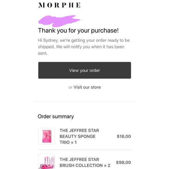 SOLD😍Morphe x Jeffree Star Beauty Sponge Trio - Picture 8 of 8
